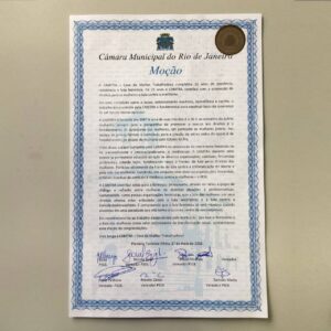 Leia mais sobre o artigo Câmara Municipal do Rio de Janeiro reconhece o trabalho da CAMTRA