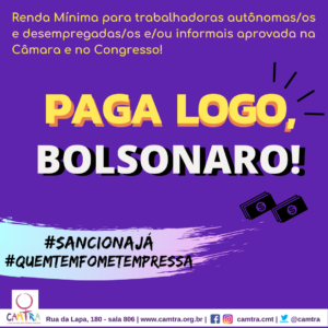 Leia mais sobre o artigo Paga logo, Bolsonaro!