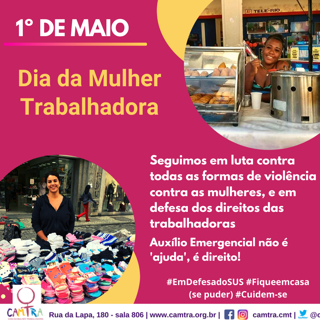 Você está visualizando atualmente 1º de Maio – Dia Internacional das Trabalhadoras e dos Trabalhadores