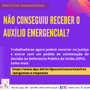 Leia mais sobre o artigo Tem direito, mas teve o Auxílio Emergencial negado? Saiba como recorrer da decisão!