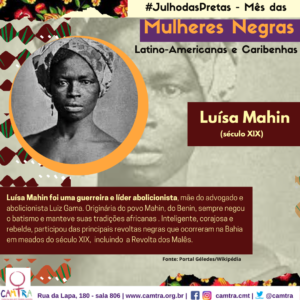 Leia mais sobre o artigo #JulhodasPretas: Luísa Mahin