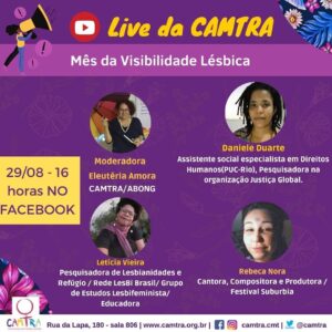 Leia mais sobre o artigo Como vocês já sabem sábado é dia de live da CAMTRA!