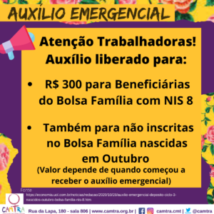 Leia mais sobre o artigo Auxílio Emergencial 28 de Outubro