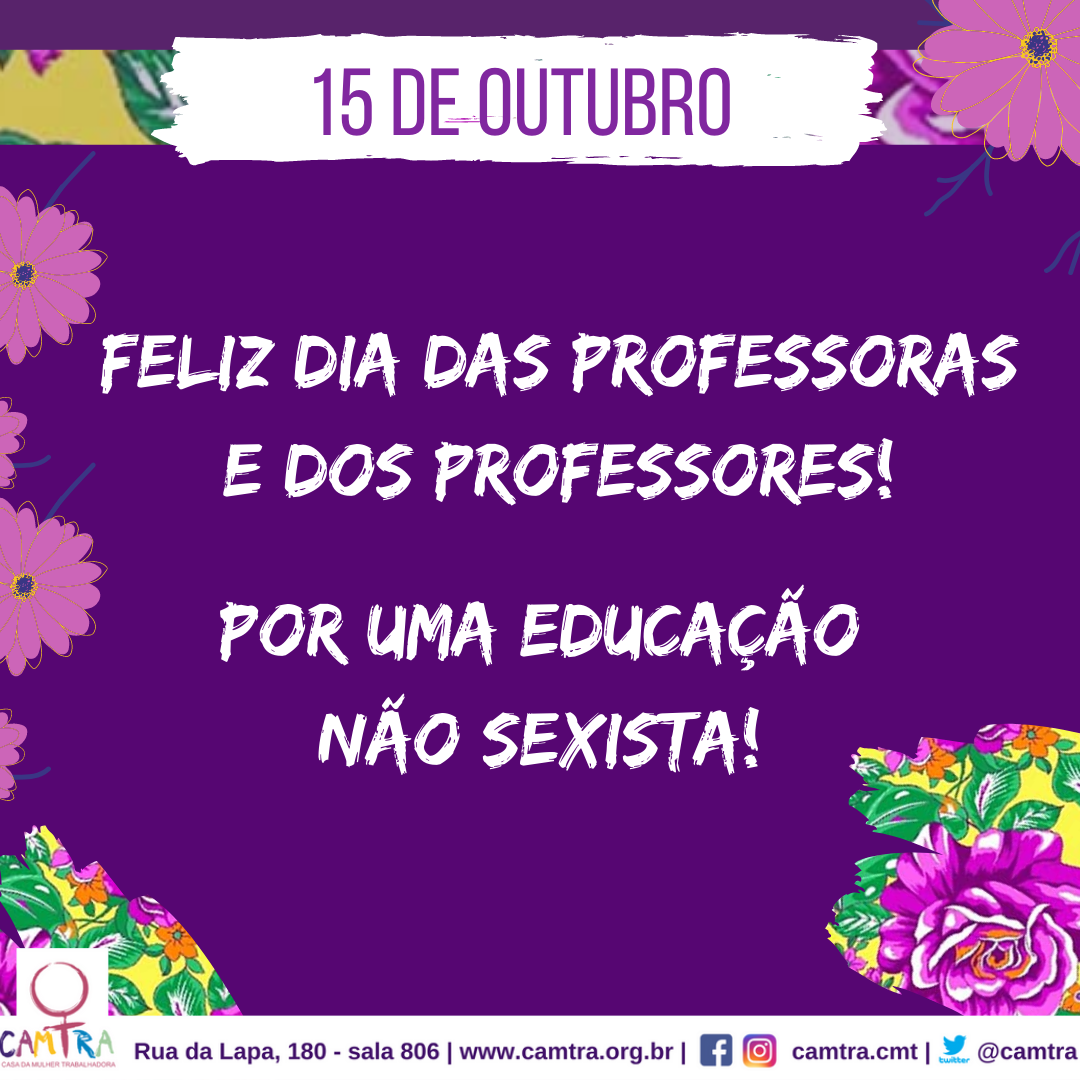 Você está visualizando atualmente Dia das Professoras