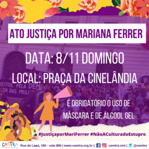 Leia mais sobre o artigo Ato de Justiça Por Mariana Ferrer!