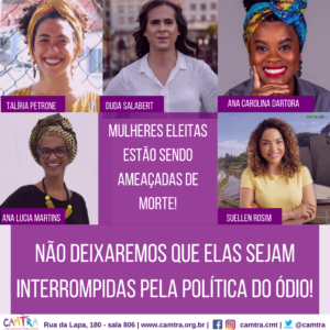 Leia mais sobre o artigo Mulheres Democraticamente Eleitas Estão Sendo Ameaçadas de Morte