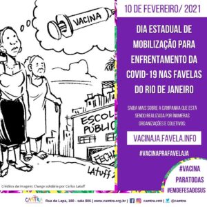 Leia mais sobre o artigo Fala, trabalhadora! – Dia Estadual de Mobilização para Enfrentamento da COVID-19 nas Favelas do Rio de Janeiro