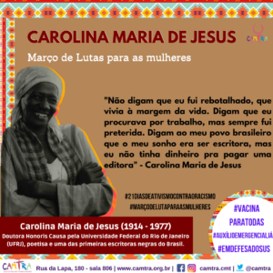 Leia mais sobre o artigo Carolina Maria de Jesus: Março de Lutas pelas Mulheres