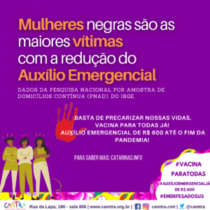 Leia mais sobre o artigo Mulheres trabalhadoras negras estão entre as mais afetadas pela pandemia