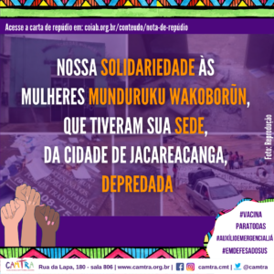 Leia mais sobre o artigo Sede das mulheres Munduruku é depredada