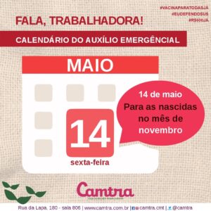 Leia mais sobre o artigo Auxílio Emergencial: Saque em dinheiro para as Nascidas em Novembro