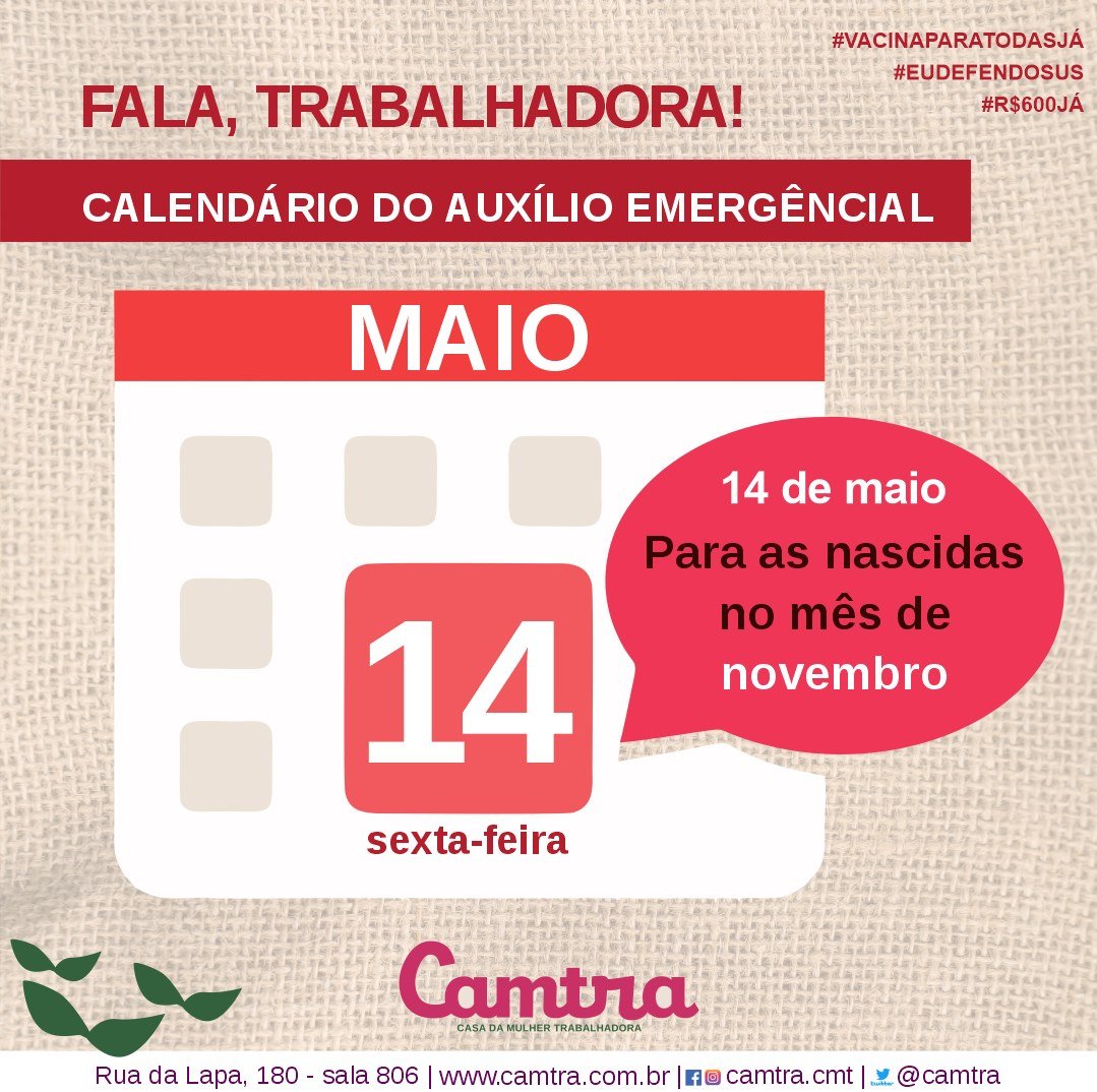 Você está visualizando atualmente Auxílio Emergencial: Saque em dinheiro para as Nascidas em Novembro