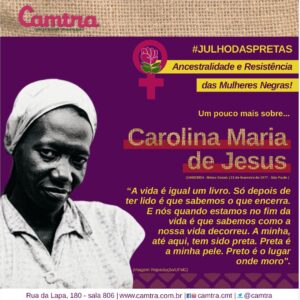 Leia mais sobre o artigo #JULHODASPRETAS | Carolina de Jesus: Vivências e Resistência em Quarto de Despejo