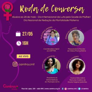 Leia mais sobre o artigo Live 28 de maio – Saúde da Mulher