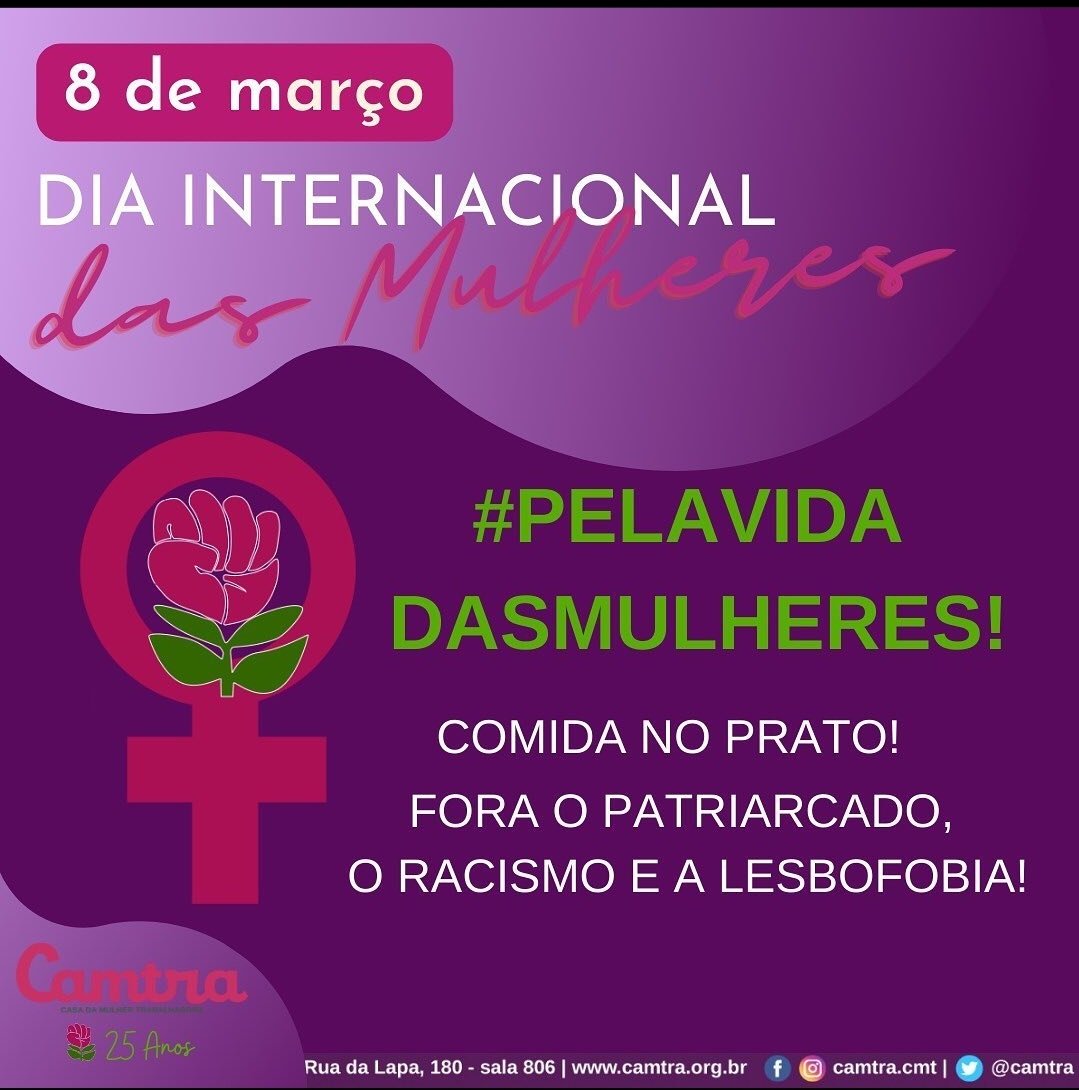 Leia mais sobre o artigo 08 de março – Dia Internacional da Mulher