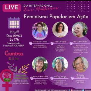 Leia mais sobre o artigo Roda de Conversa Feminismo Popular em Ação